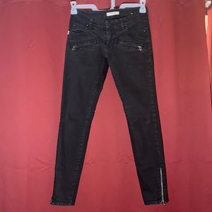 Pierre Balmain Moto Jeans